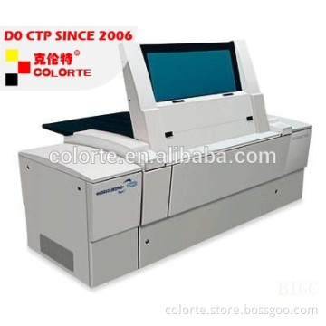 Creo trendsetter machine kodak ctp with powerful fuji thermal ctp plate developing functions
